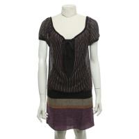 Missoni Crochet dress with stripe patterns