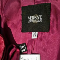 Versace Leather Blazer