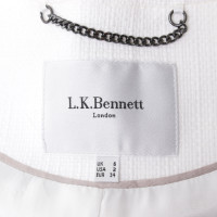 L.K. Bennett Jacket in cream