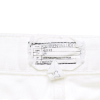 Current Elliott Jeans in het wit