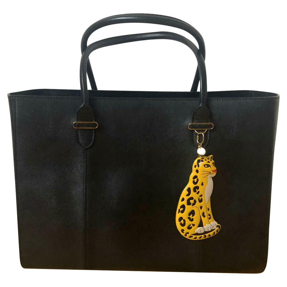 Charlotte Olympia Shopper Leather in Black