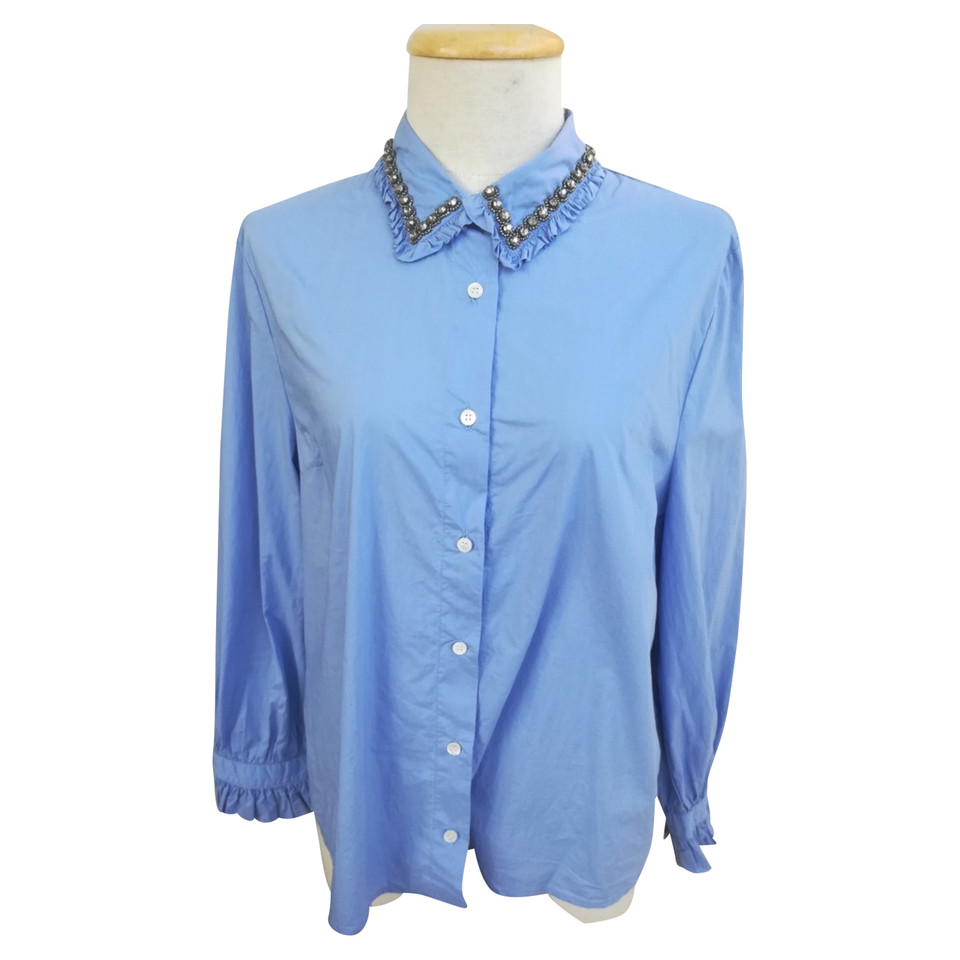 Essentiel Antwerp Top Cotton in Blue