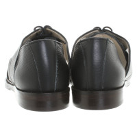 Minimarket Chaussures à lacets en Cuir en Noir
