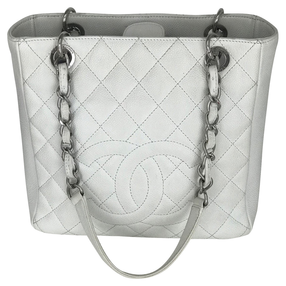 Chanel Chanel white shopping tas