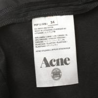 Acne Klassieke broek met linnen aandeel