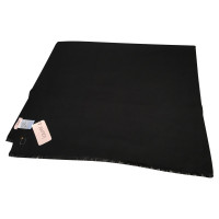 Laurèl Black silk scarf