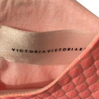 Victoria By Victoria Beckham Jacquard-Kleid