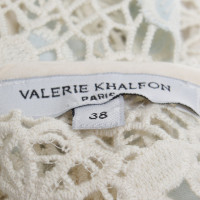 Valerie Khalfon  Häkel-Kleid in Beige