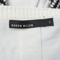 Karen Millen Cardigan en noir / blanc