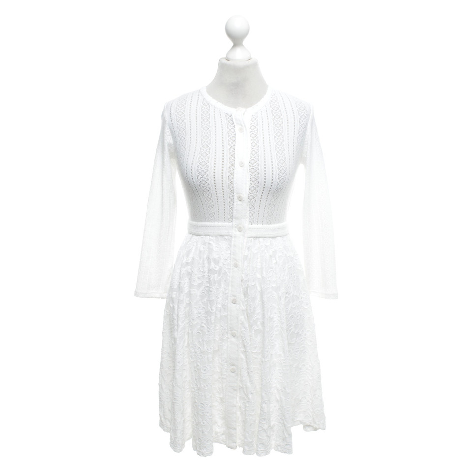 Maje Dress in creamy white