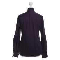 0039 Italy Blouse couleur prune