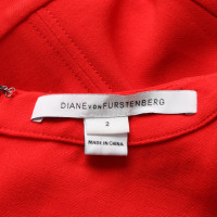 Diane Von Furstenberg Jurk Jersey in Rood