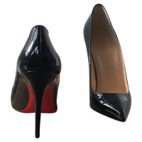 Christian Louboutin Pigalle in Pelle verniciata in Nero