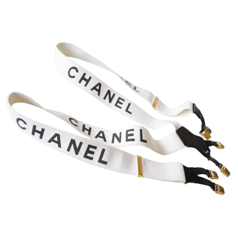 Chanel Bretelle con logo