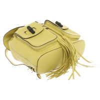 Gucci Backpack Suede in Yellow