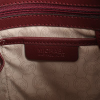 Michael Kors Handtasche aus Leder in Bordeaux