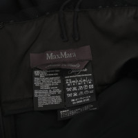 Max Mara Kleid aus Seide in Schwarz