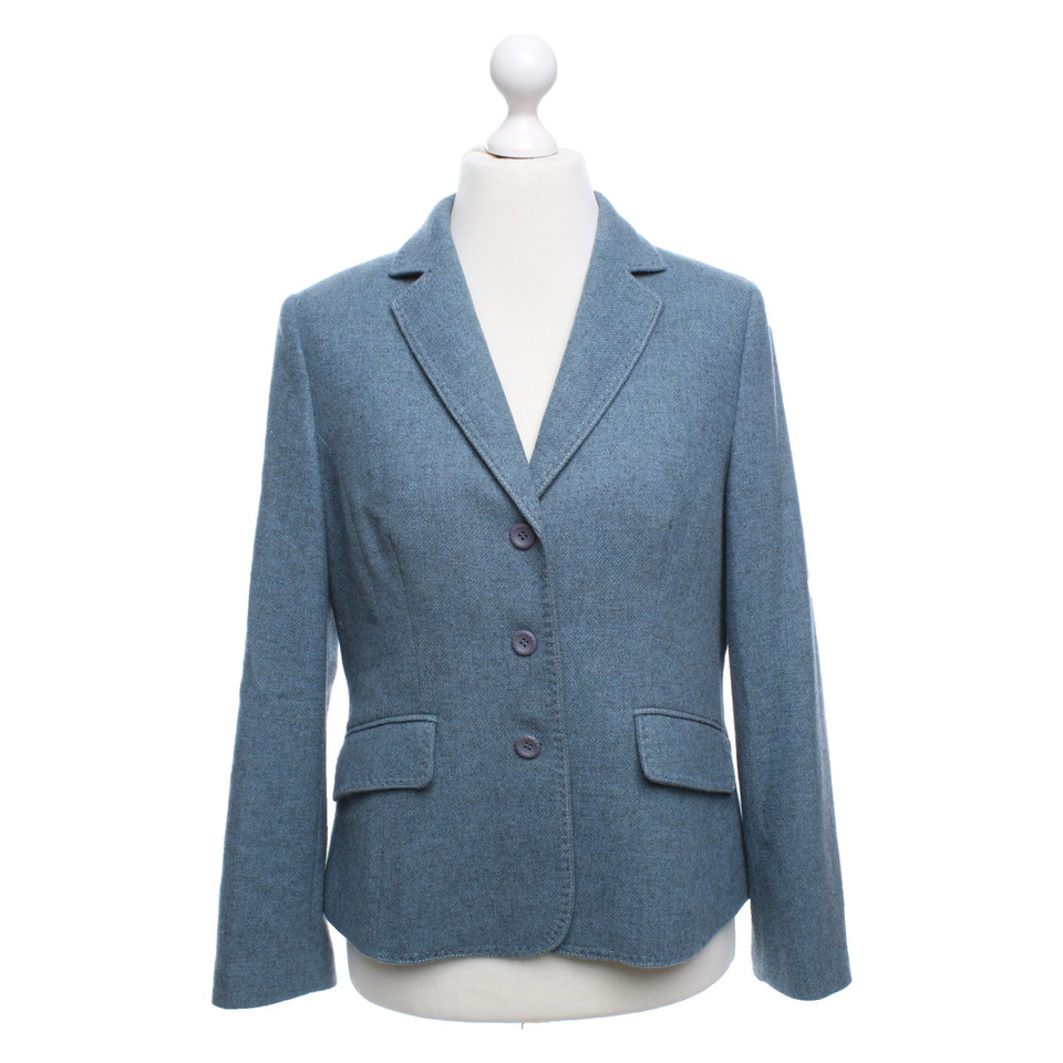 Luisa Spagnoli Blazer Wol in Blauw