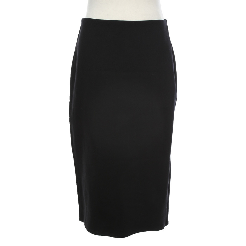 The Row Skirt Jersey in Black