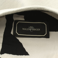 By Malene Birger Sweater in Schwarz/Grau/Weiß