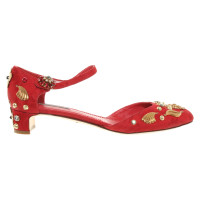 Dolce & Gabbana pumps in rood