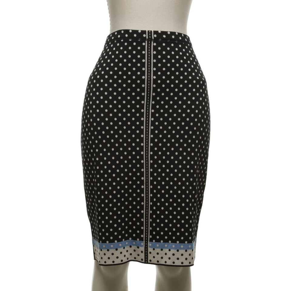 Riani skirt with dot pattern