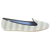 Charles Philip Shanghai Loafers with stripe pattern