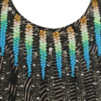 Peter Pilotto Abito in seta con paillettes