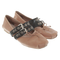 Miu Miu Ballerinas in brown