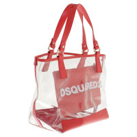 Dsquared2 Strandtasche in Rot