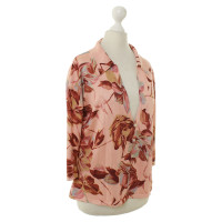Dolce & Gabbana Zijde vest trui met bloemenpatroon