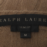 Ralph Lauren Maglione di cashmere in marrone chiaro
