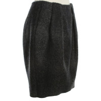 Prada Tweed skirt in anthracite