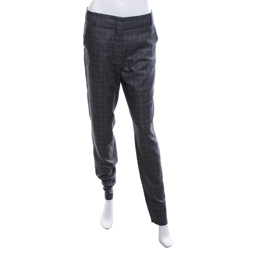 Sport Max trousers with checked pattern