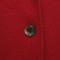 Max Mara blazer laine en rouge