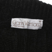 Gianni Versace Pull en noir