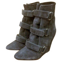 Isabel Marant Ankle boots Suede in Grey