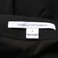Diane Von Furstenberg Robe en Soie en Noir