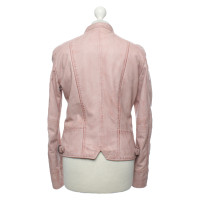 Oakwood Veste/Manteau en Cuir en Rose/pink