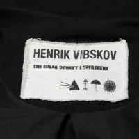 Henrik Vibskov Jacket/Coat Viscose in Black