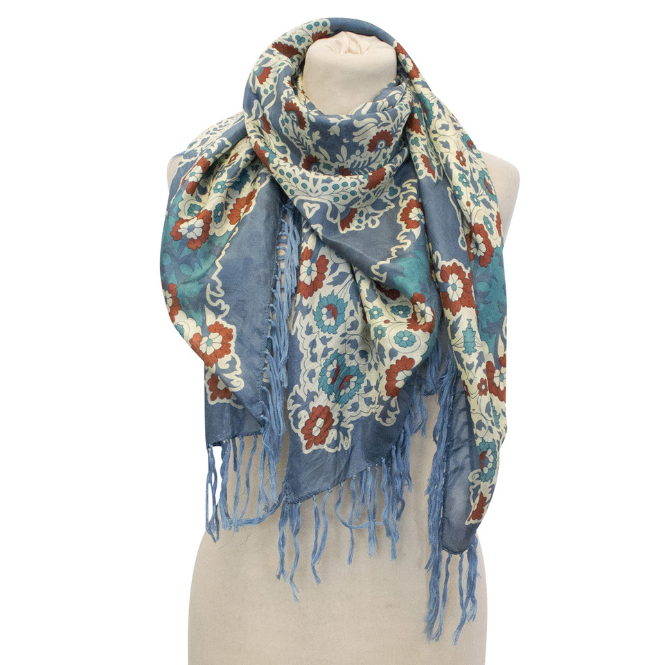 Other Designer Silk scarf with pattern