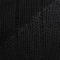 Akris Gebreide jurk in grijs zwart 