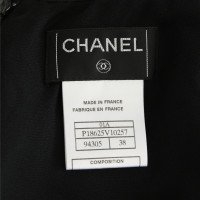 Chanel top, skirt & leather belt