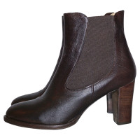 Strenesse Blue Ankle boots Leather in Brown