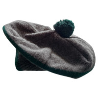Chanel Hut/Mütze aus Wolle in Grau