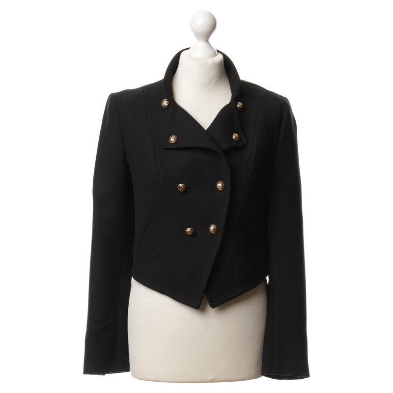 Juicy Couture Caban jacket in black 