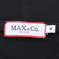 Max & Co Neckholder-Kleid in Schwarz