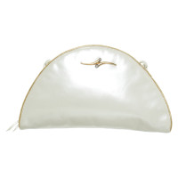René Caovilla Shoulder bag Leather in Cream