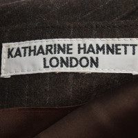 Katharine Hamnett Gonna in Marrone