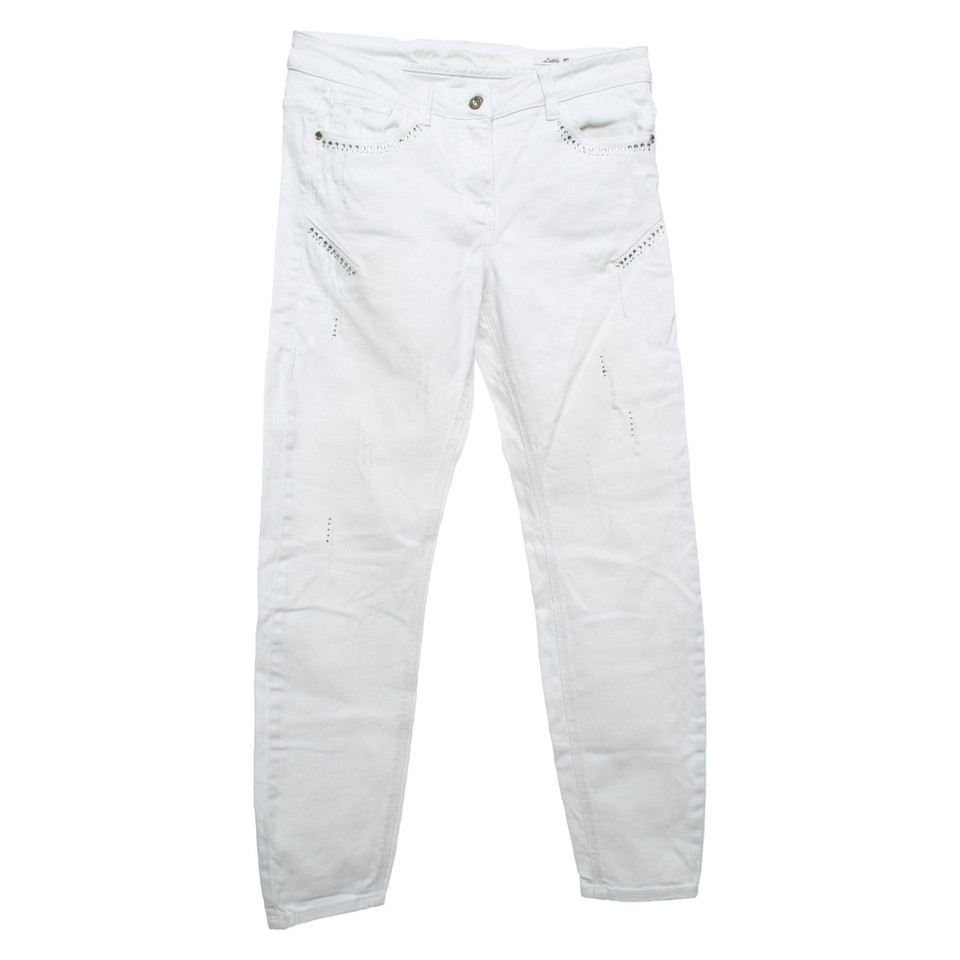 Laurèl Jeans Cotton in White